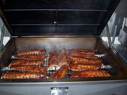 BBQ Ribs coated with the Mild Red Sauce